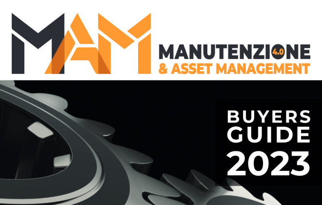 Agomir e il software CMMS InteGRa.Asset sono sulla guida agli acquisti per la Manutenzione Industriale "Manutezione Buyers Guide 2023"